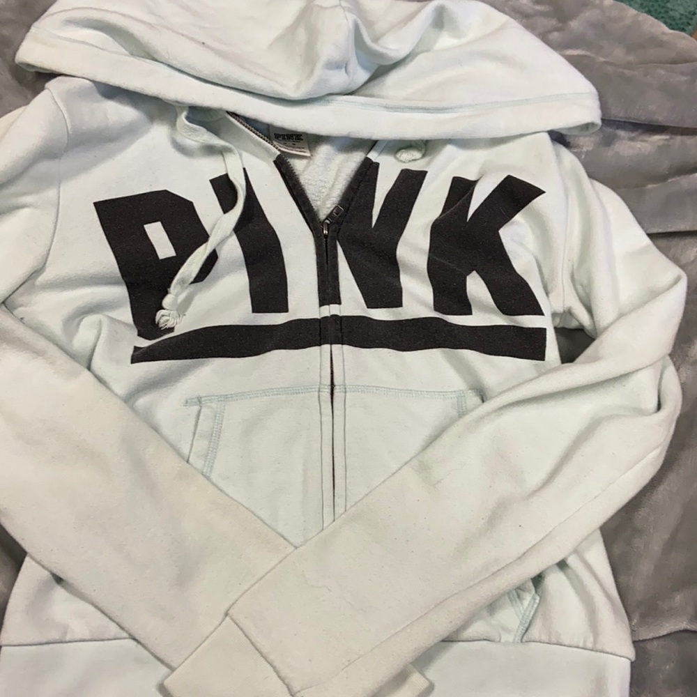 Pink zip up